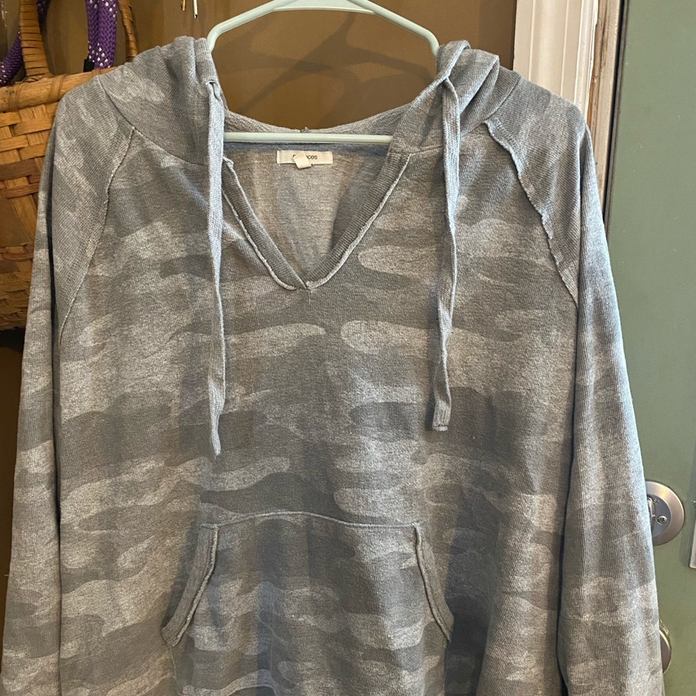 Maurice’s camo hoodie
